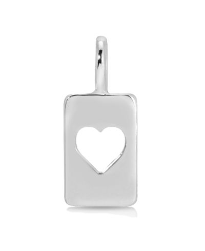 LUCKY FEATHER Подвеска Charm Garden LOVE, вырезанное сердце