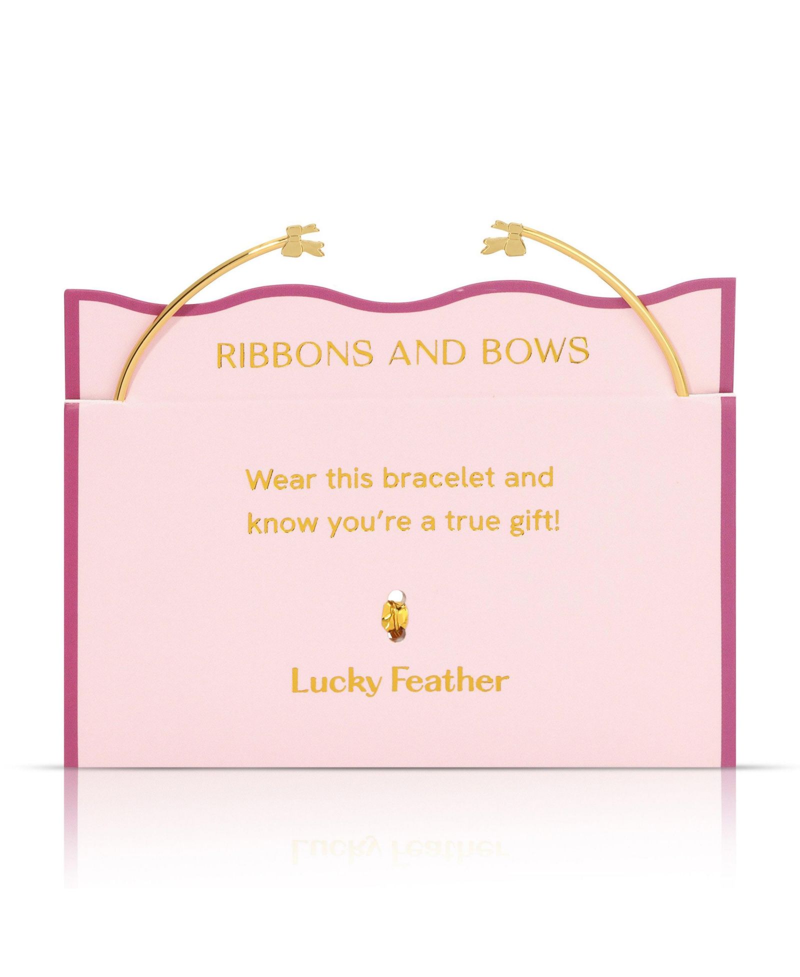 Lucky Feather Connection Cuff - Bows - Ribbons and Bows
