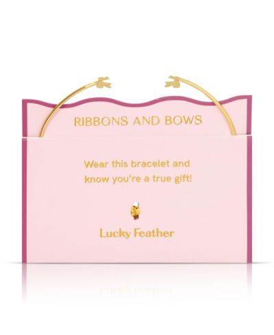 Lucky Feather Connection Cuff - Bows - Ribbons and Bows
