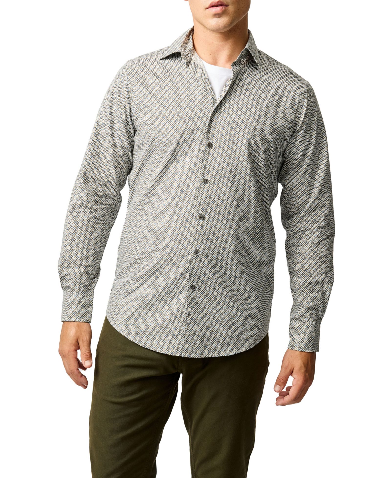 Мужская рубашка Rodd & Gunn Henderson Valley Long Sleeve Slim Fit