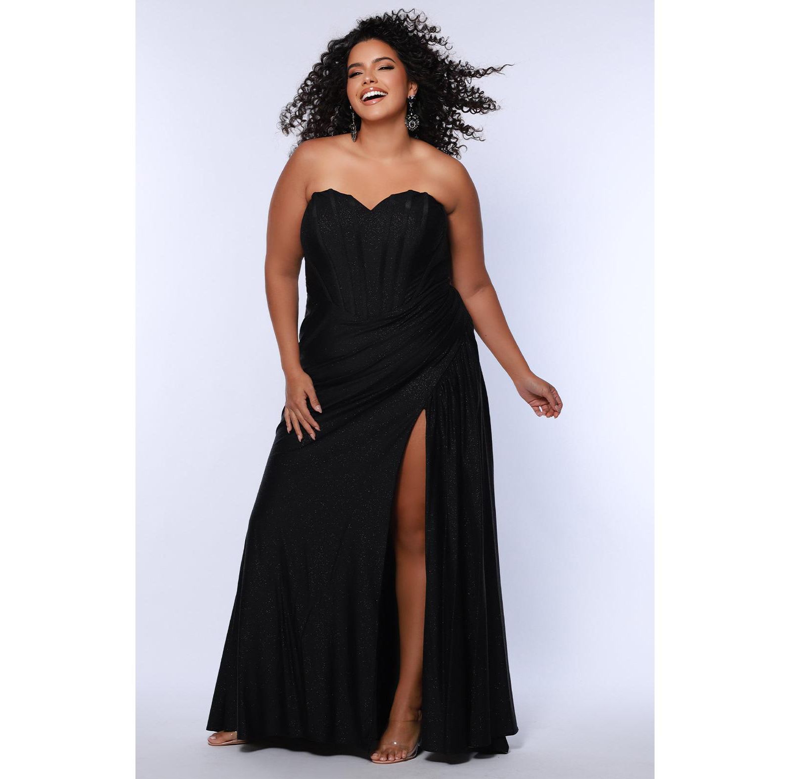 Sydney's Closet Женское вечернее платье-корсет облегающего силуэта