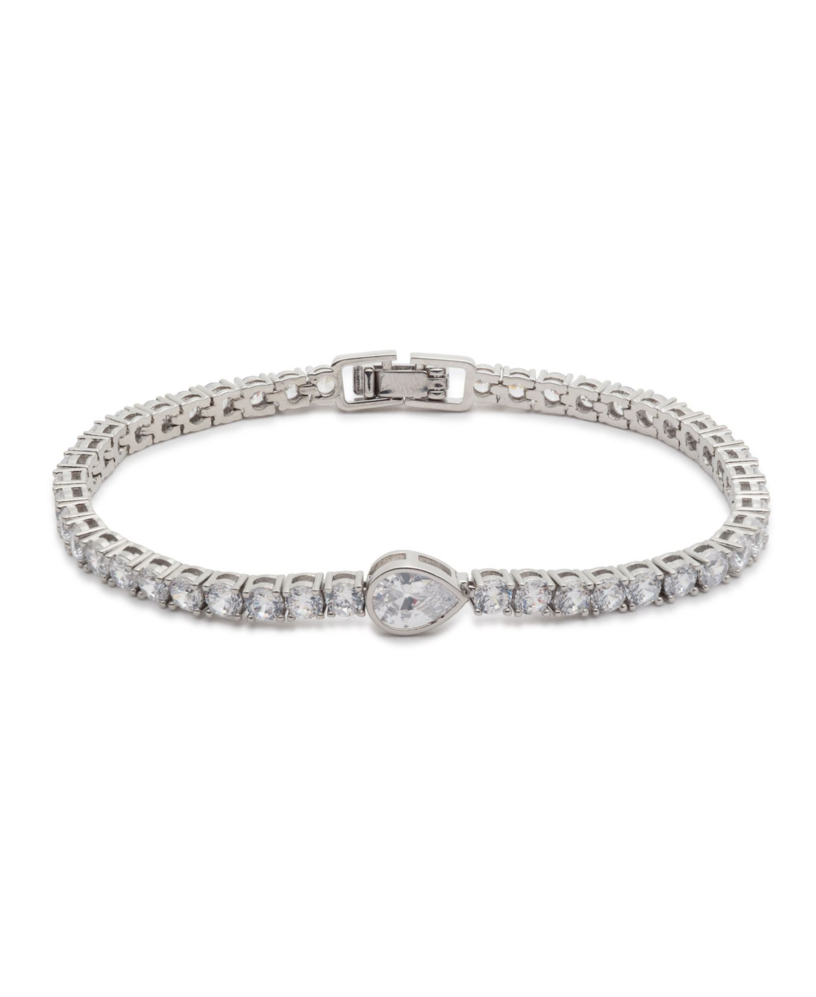 Браслет Givenchy Foldover Crystal Cubic Zirconia Flex