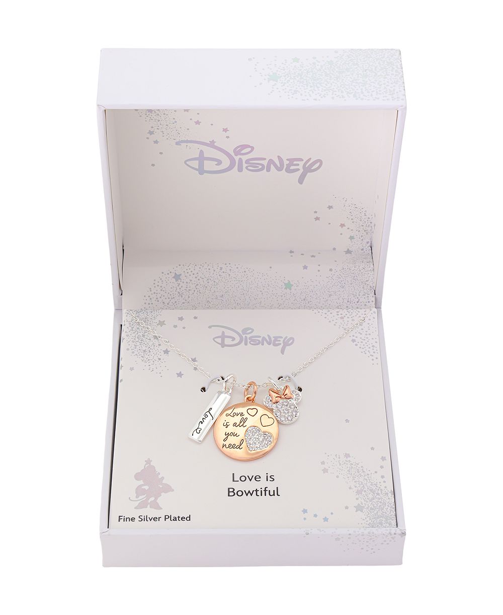 Подвеска-шарм Disney Minnie Mouse Cubic Zirconia Love