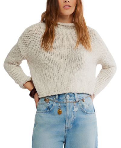 Free People Women's Opal Crew Neck Sweater