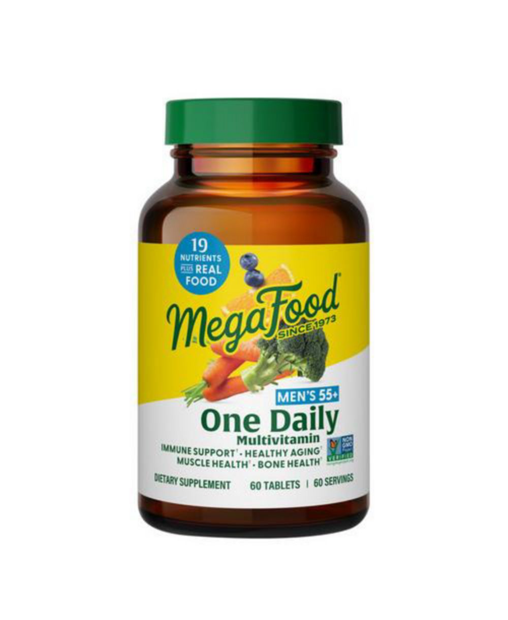 Мужские мультивитамины MegaFood 55+ One Daily, 60 таб.
