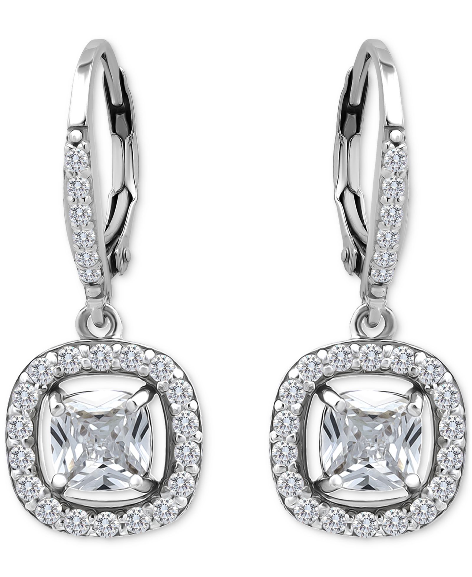 Giani Bernini Drop Earrings (2-1/2 ct. t.w.) in 18K Gold Plated Sterling Silver, Macy's Exclusive