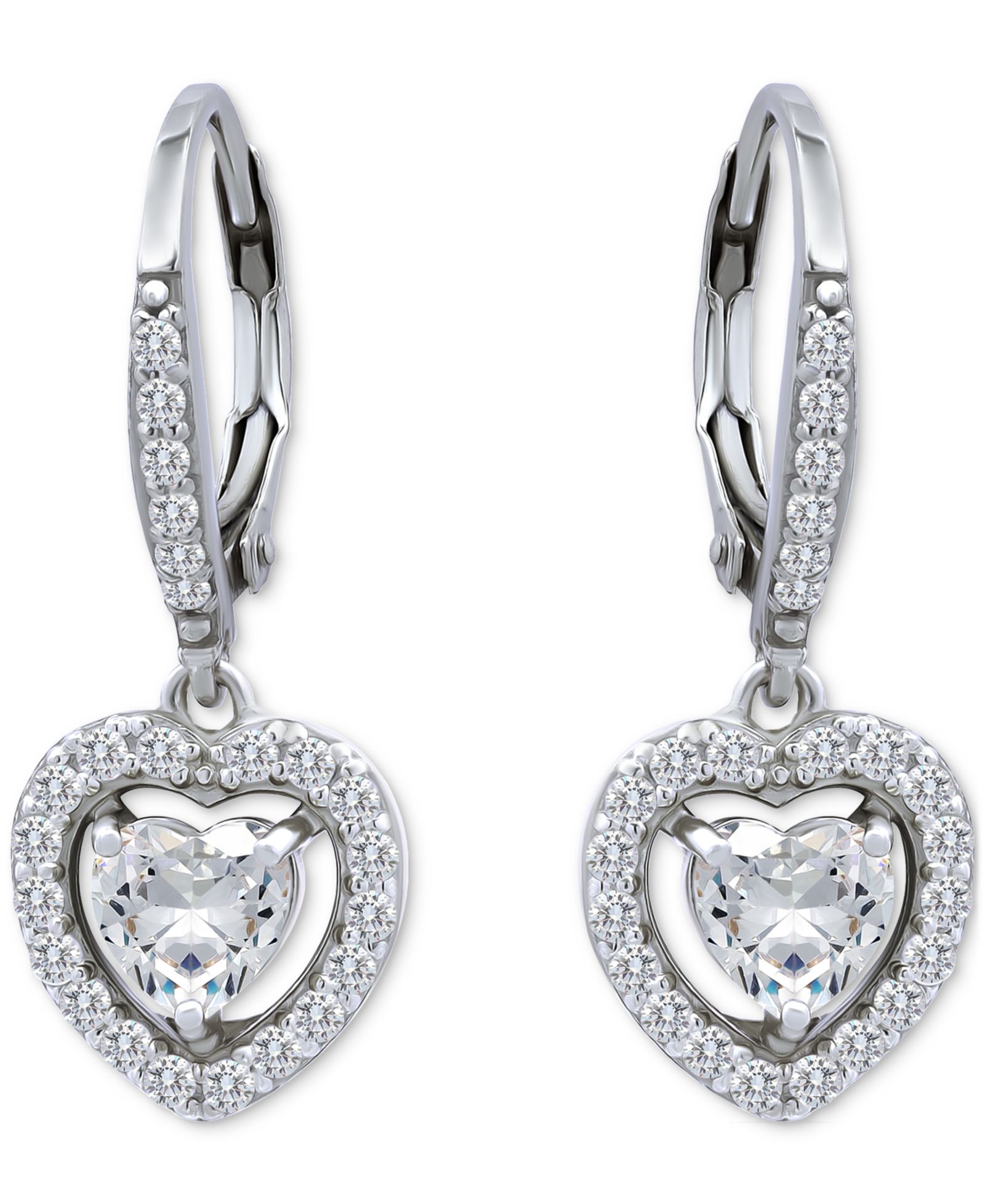 Giani Bernini серьги-серьги Heart в позолоченном стерлинговом серебре 18K Gold