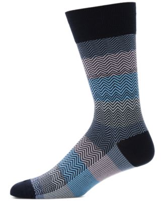 Мужские носки Perry Ellis Portfolio с зигзагообразным узором