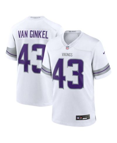 Мужская игровая джерси Nike Andrew Van Ginkel Minnesota Vikings Alternate, цвет White