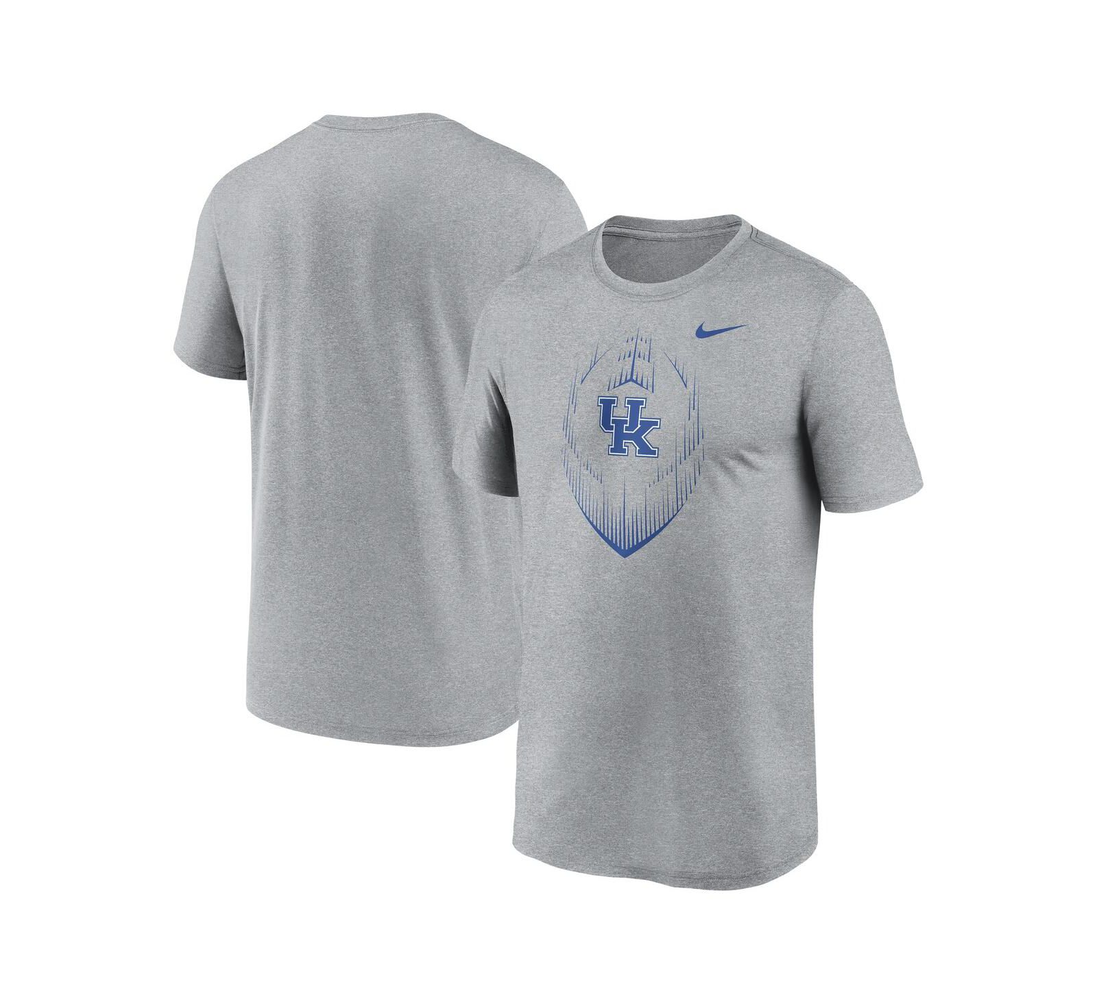 Мужская футболка Nike Kentucky Wildcats Primetime Legend Icon Performance, Heather Gray