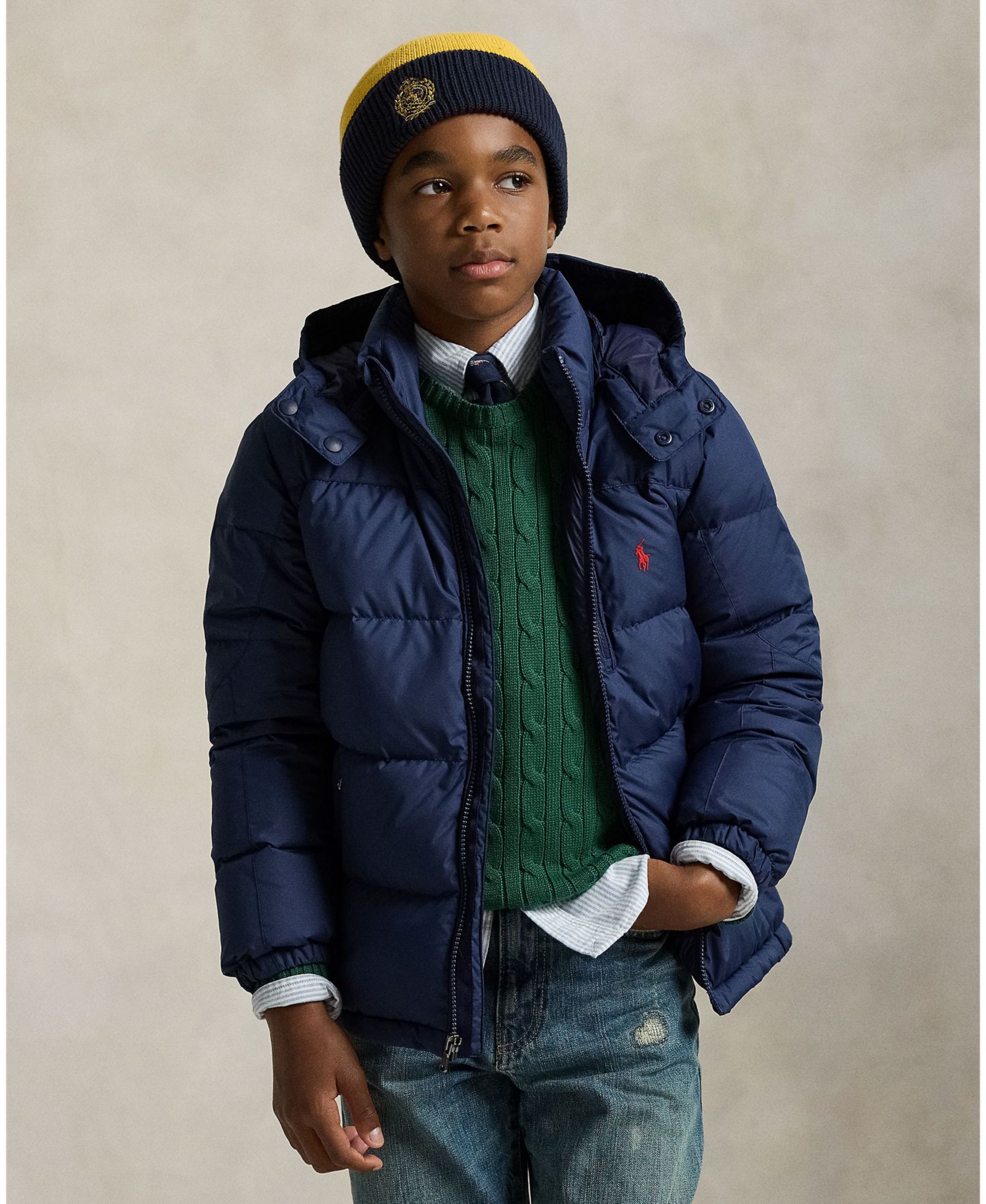 Polo Ralph Lauren Куртка с капюшоном Ripstop для мальчиков