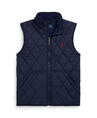 Polo Ralph Lauren Детский стеганый жилет на флисовой подкладке