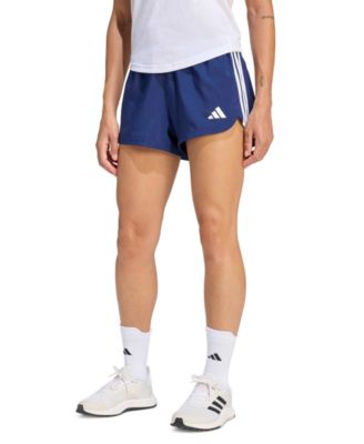 adidas Women's Pacer Workout Woven Rise Training Shorts