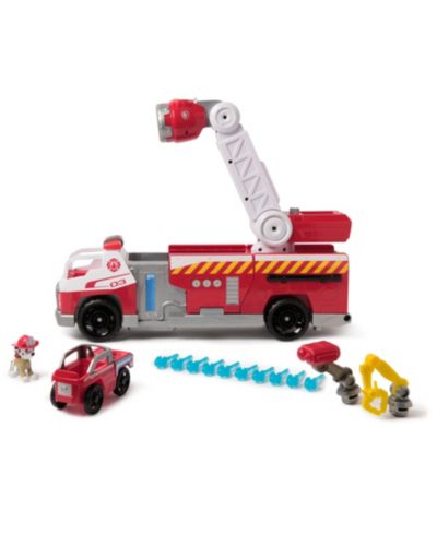 Paw Patrol Fire Rescue Rapid Reload Fire Truck Playset, Ages 3+