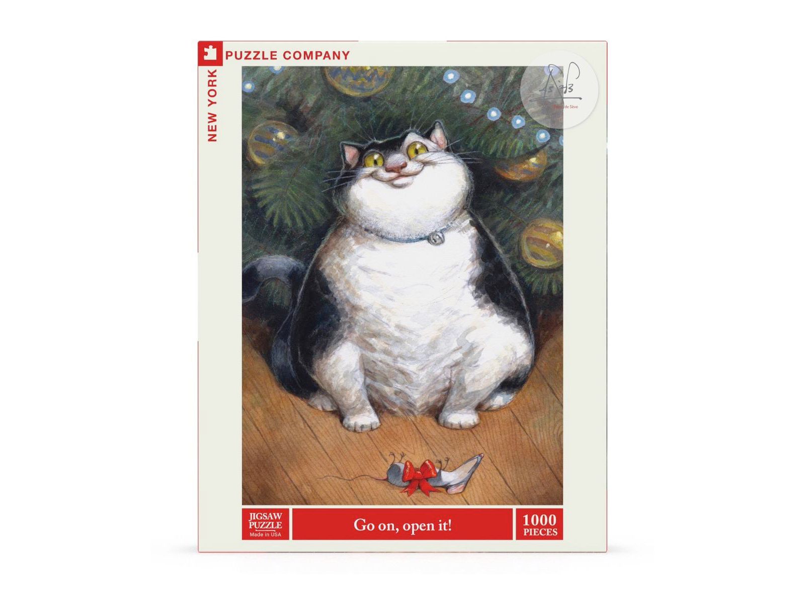 New York Puzzle Company Go on, open it! Пазл из 1000 деталей
