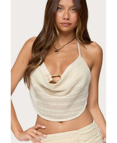 Edikted Женский топ Anja Backless Layered Bra