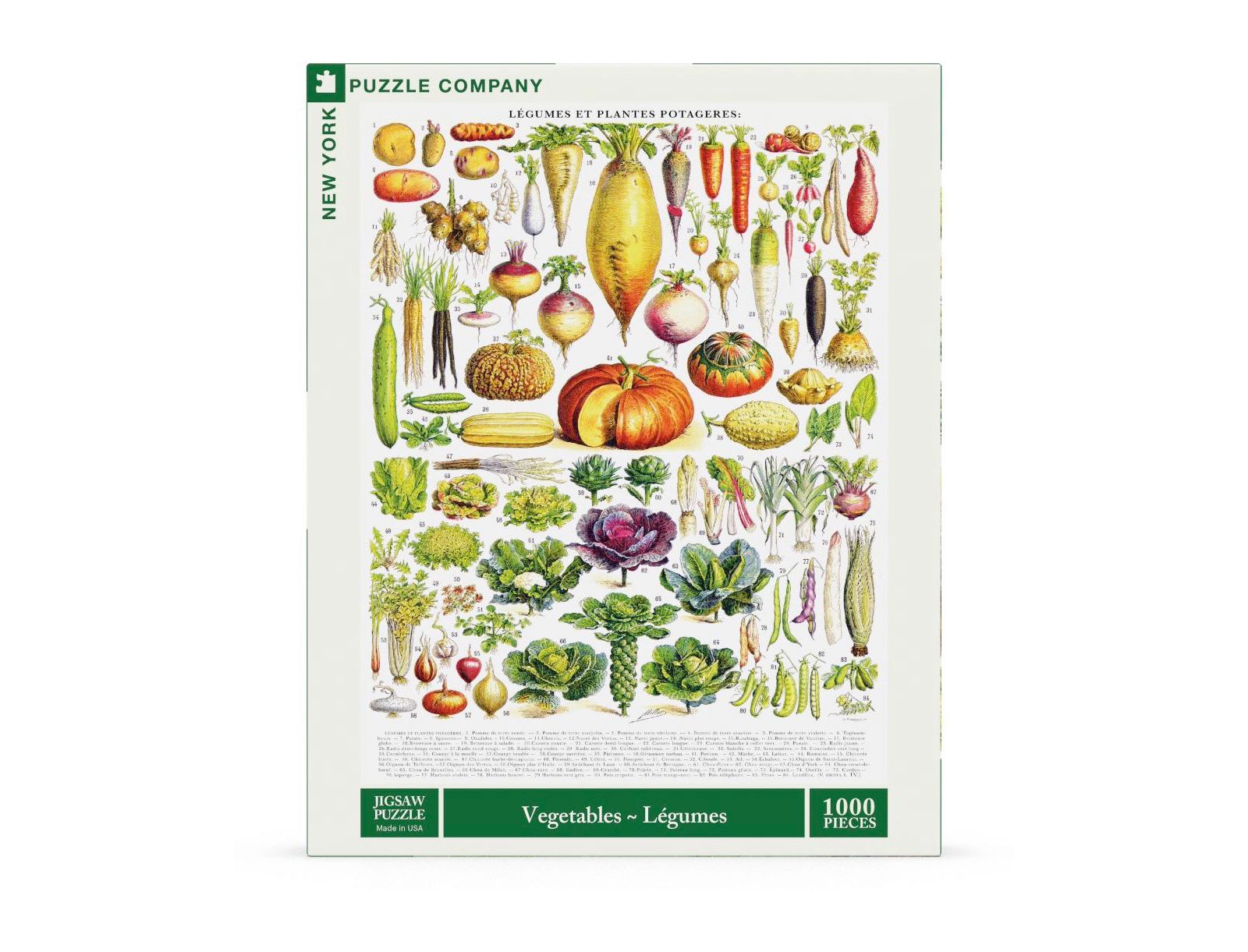 Пазл New York Puzzle Company Vegetables Legumes 1000 Piece