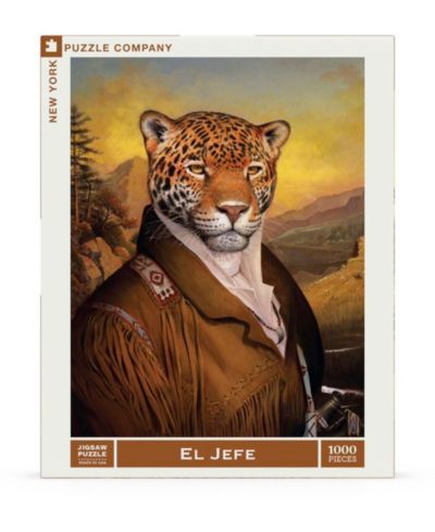 New York Puzzle Company El Jefe 1000-Piece Puzzle, Ages 14+