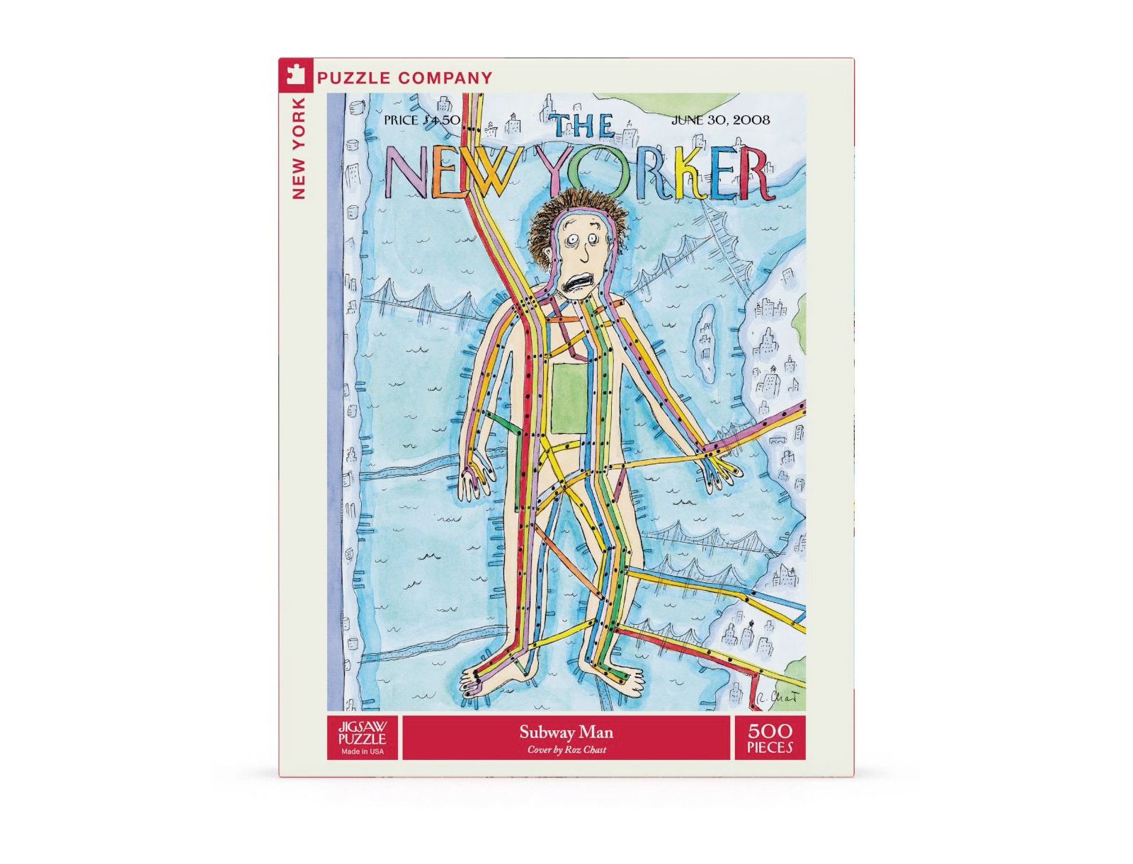 Пазл New York Puzzle Company Subway Man 500 Piece