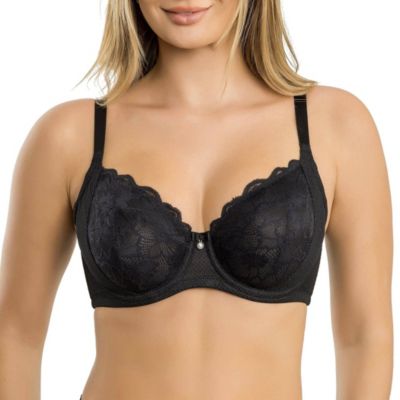 Женский бюстгальтер PARFAIT Luxlacy без косточек, Black, 40H