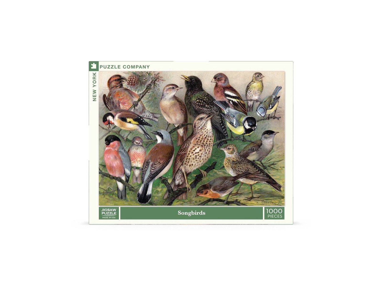 Пазл New York Puzzle Company Songbirds 1000 Piece