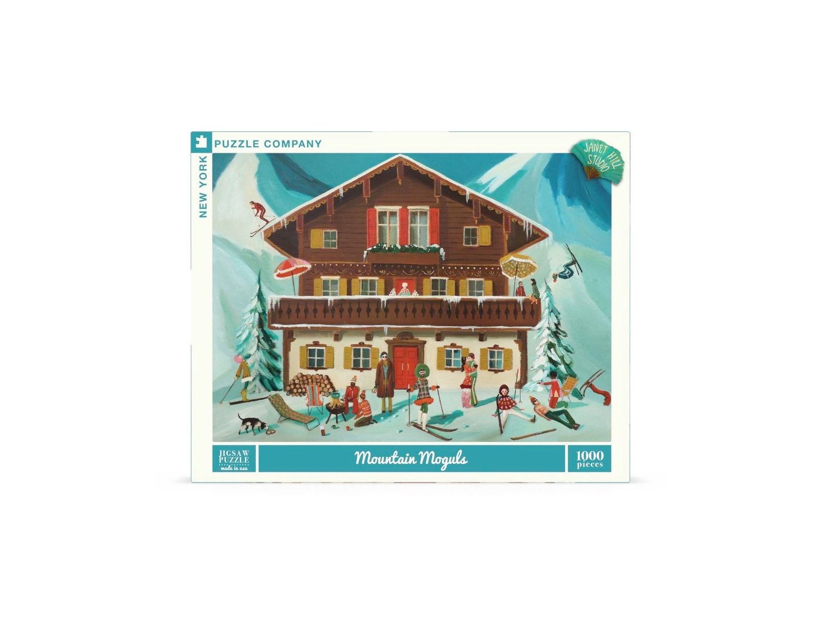 Пазл New York Puzzle Company Mountain Moguls 1000 Piece