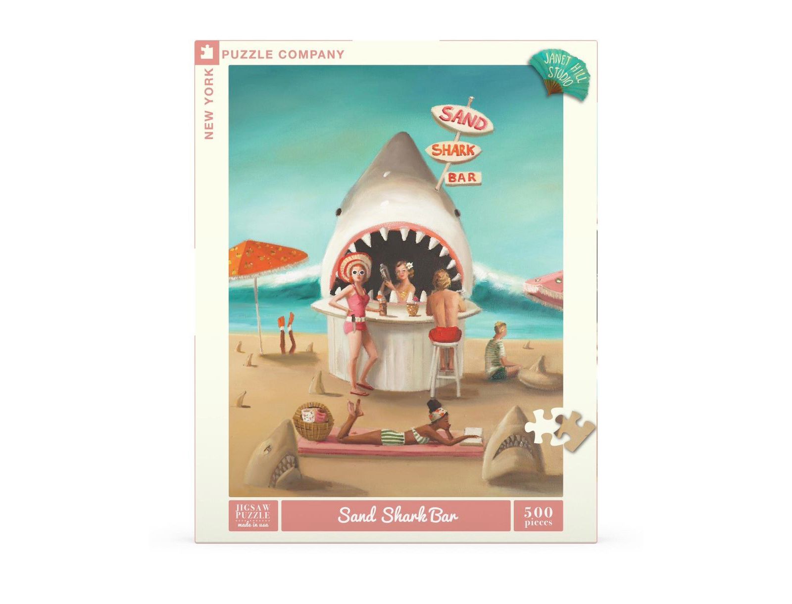 New York Puzzle Company Пазл Sand Shark Bar 500 Piece