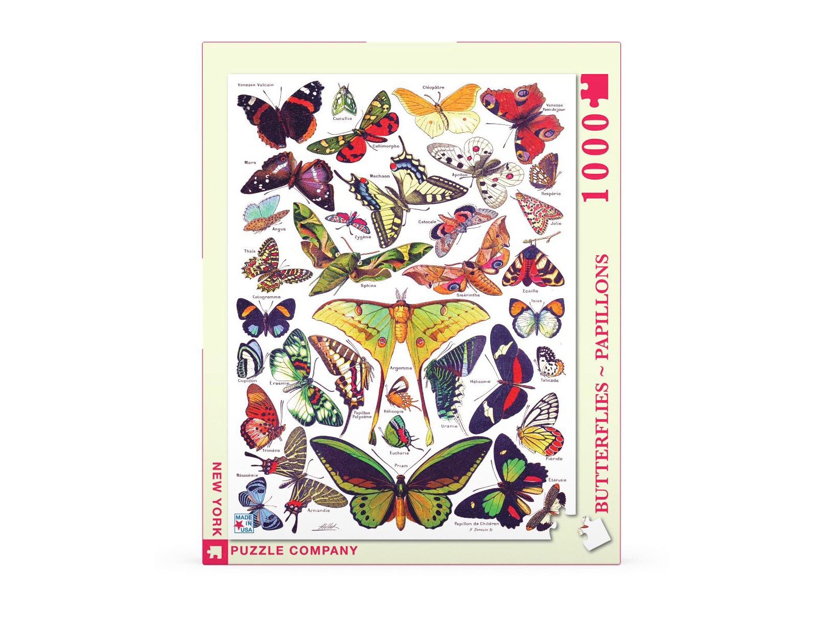 Пазл New York Puzzle Company Butterflies Papillons 1000 Piece