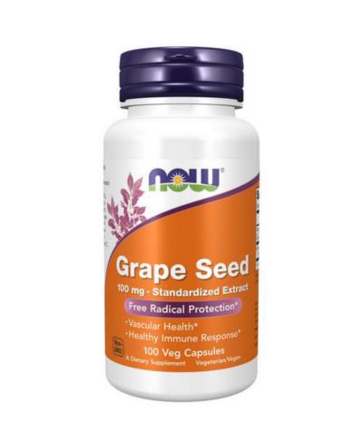 Now Foods Grape Seed ,100 mg ,100 Caps