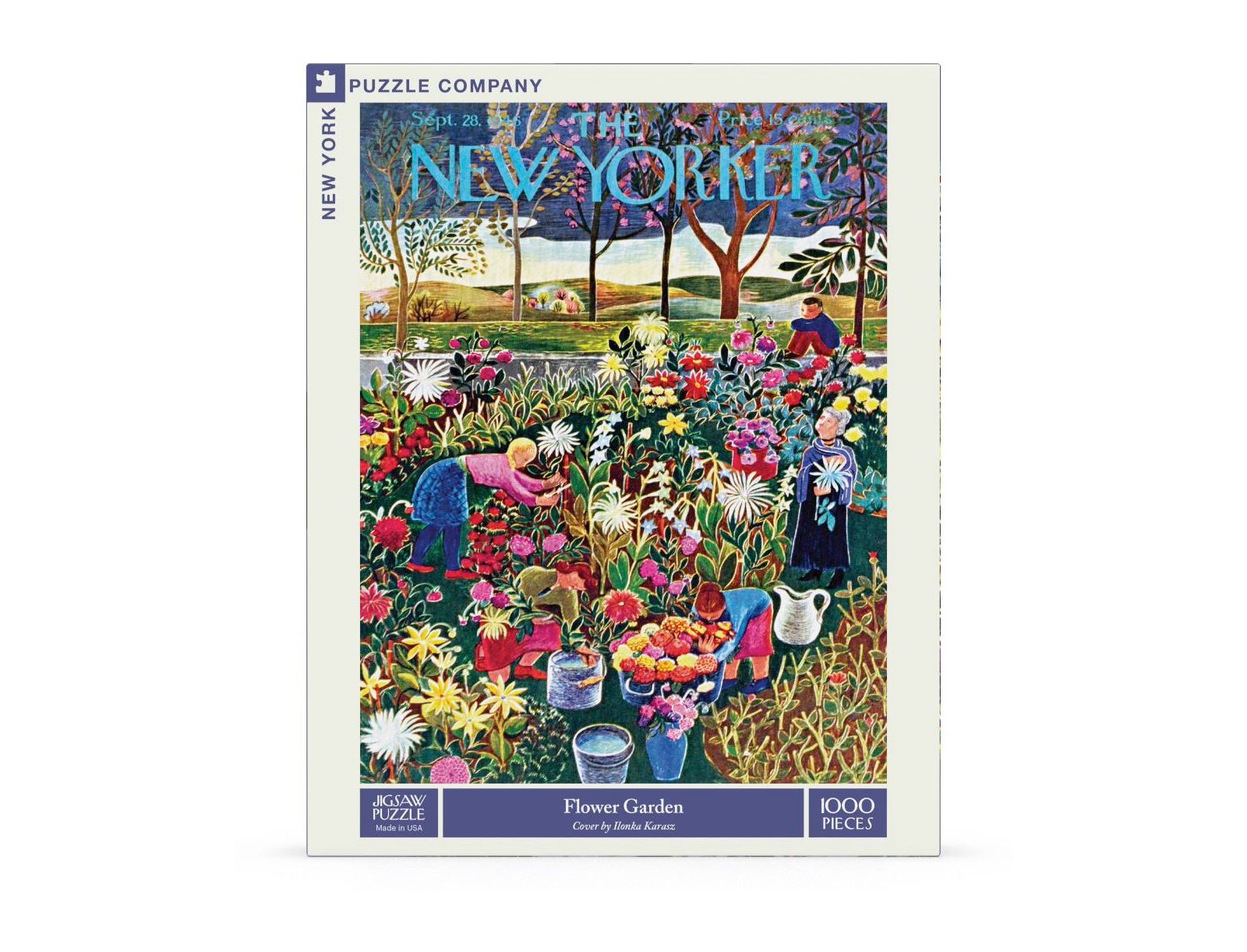 Пазл NEW YORK PUZZLE COMPANY Flower Garden 1000 Piece