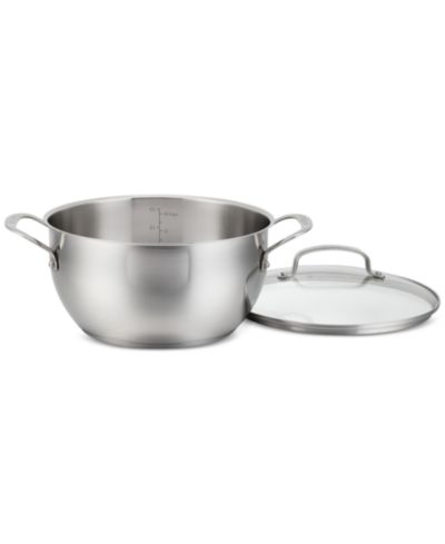 Cuisinart Chef's Classic Stainless Steel 5-Qt Covered All-Purpose Pan, Exclusively at Macy's