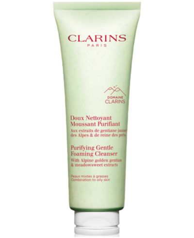 Очищающее пенное средство для лица Clarins Purifying Gentle Foaming Face Cleanser, 4.2 oz.