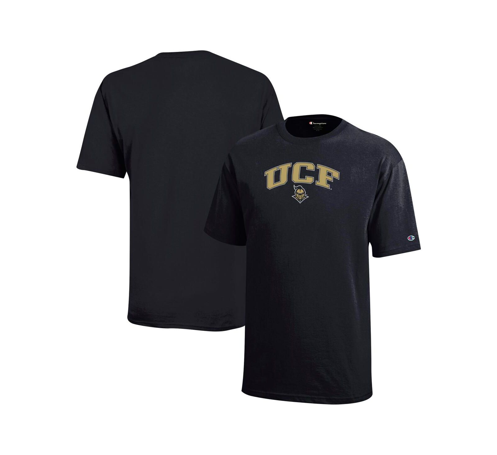 Детская футболка Champion Black UCF Knights Arch Over Logo
