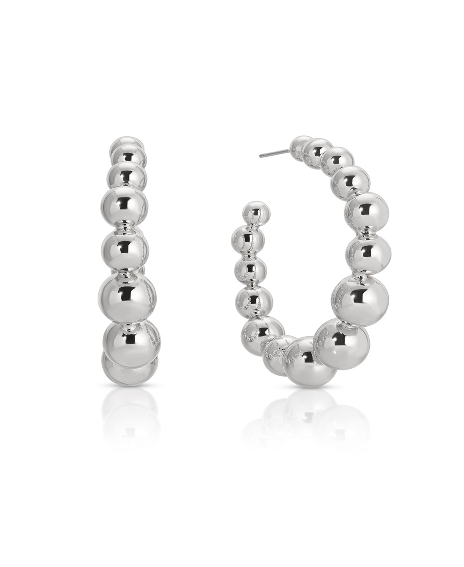 ETTIKA Bubble Ball Hoops Earrings