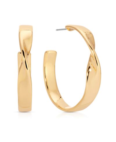 Серьги ETTIKA Heirloom Twist Medium Hoops