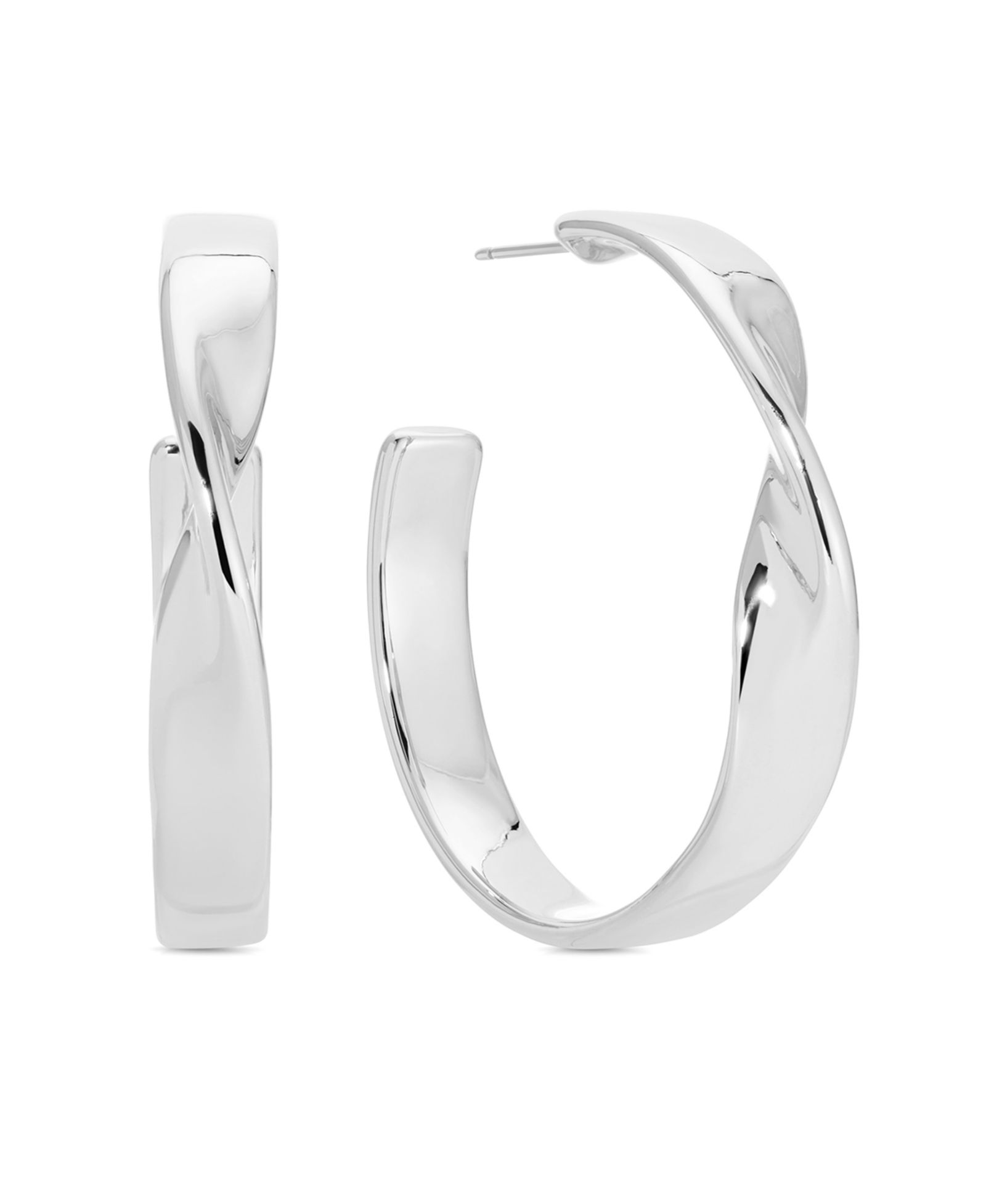 Серьги ETTIKA Heirloom Twist Medium Hoops