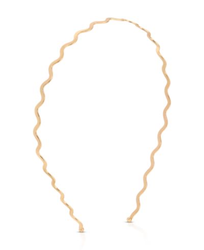 ETTIKA Gold Tone Zig Zag Headband