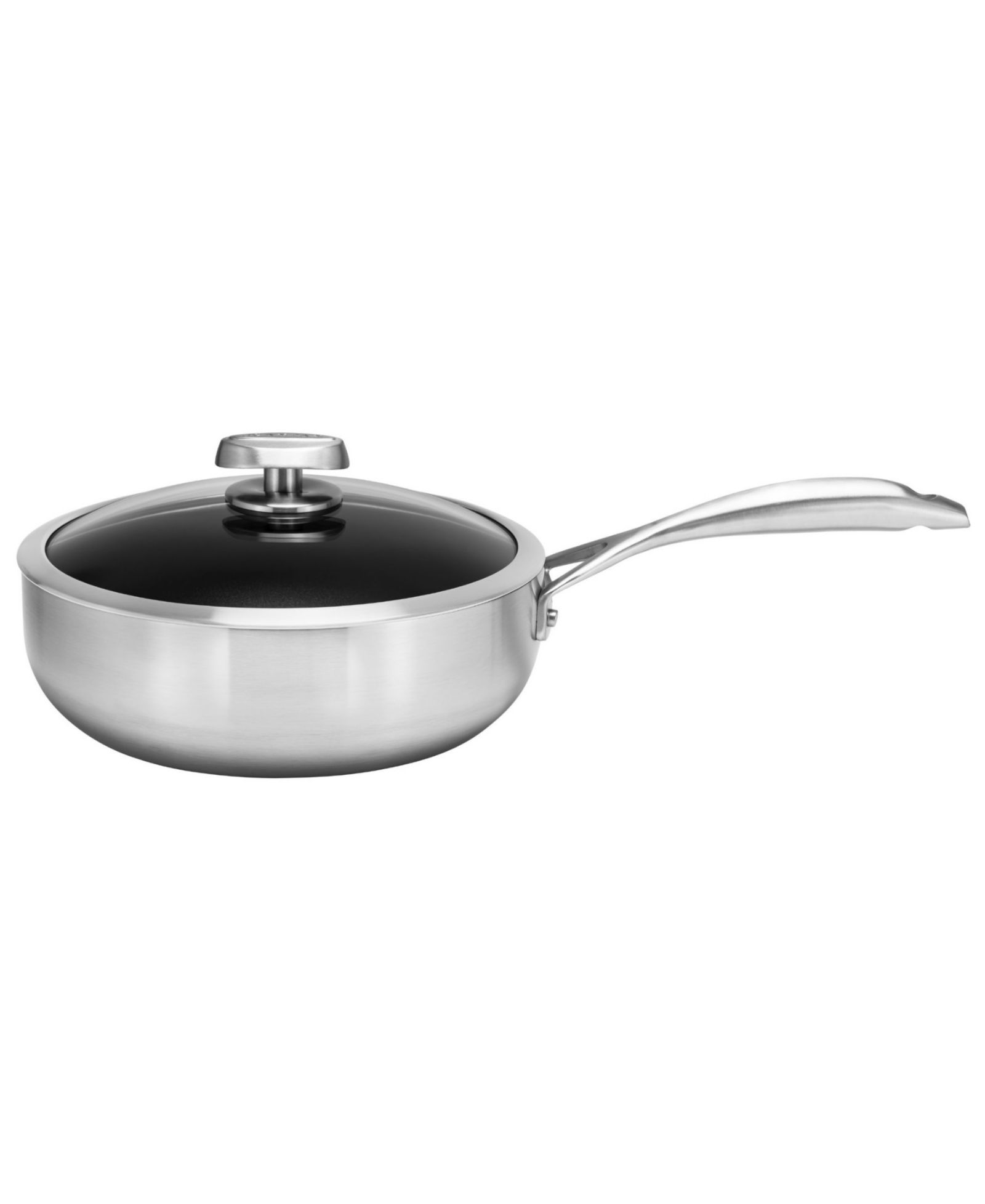 SCANPAN Aluminum 4-Quart Deep Sauté Pan