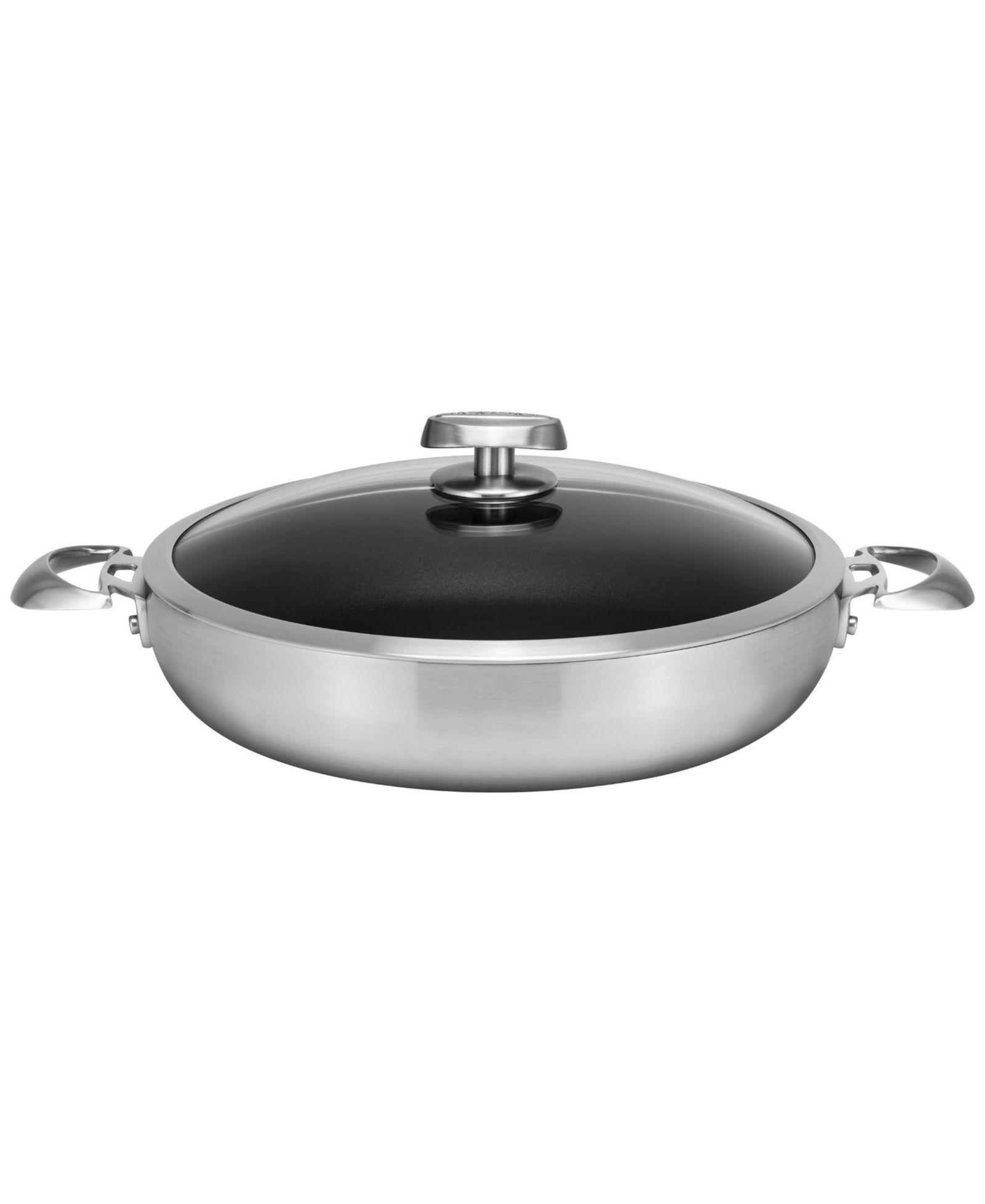 SCANPAN Aluminum 5.25-Quart Covered Chef Pan