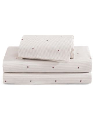 Комплект постельного белья Tommy Hilfiger Ithaca Flag Stripe Cotton Percale 4-Piece Queen