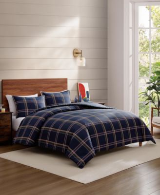Tommy Hilfiger набор одеял 2-в-1 Beacon Plaid Cotton Twin