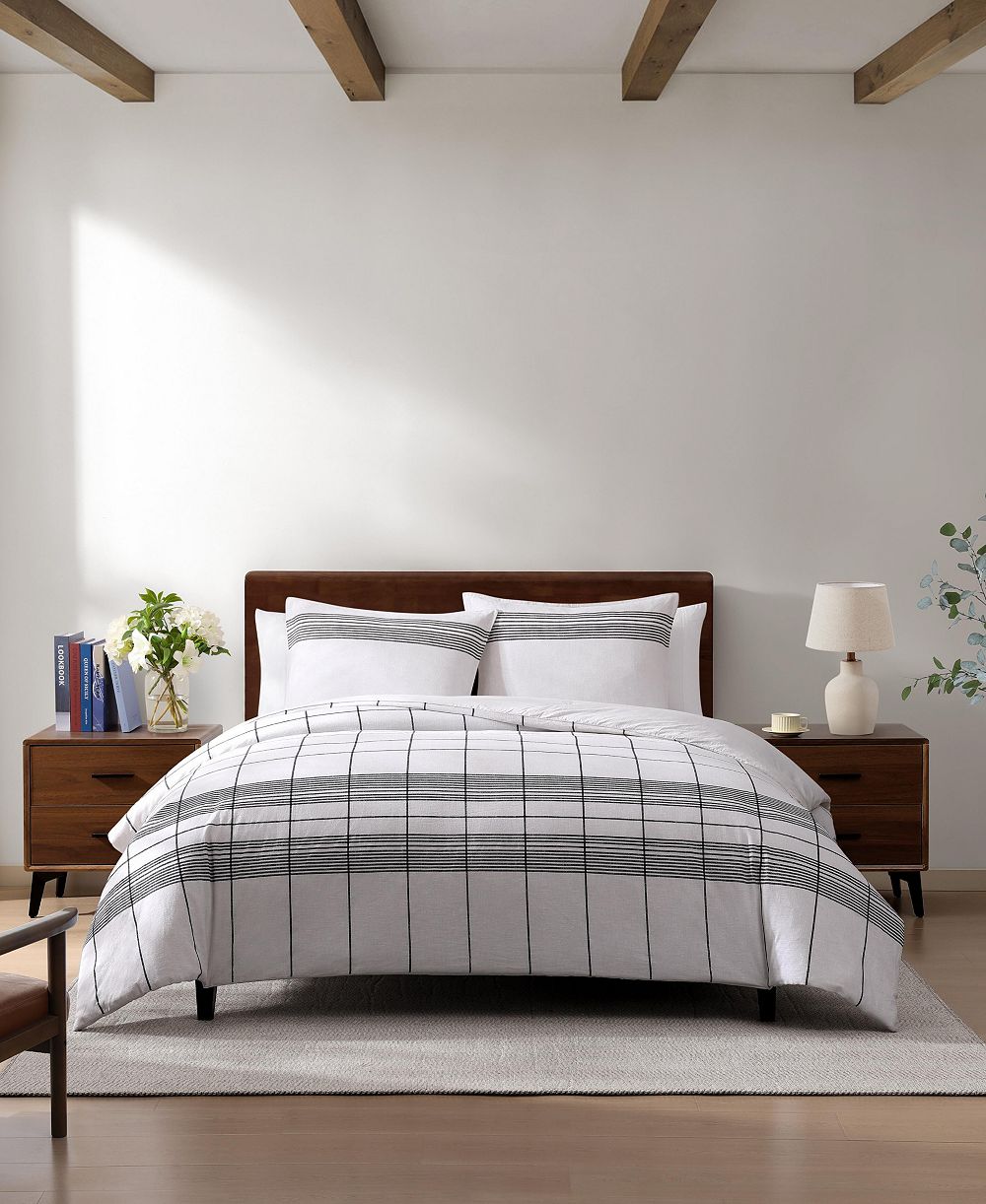 Tommy Hilfiger Набор из 3 одеял в полоску Brooklyn Heights, Full/Queen