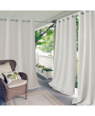 Штора для окна Elrene Home Fashions Connor Solid Indoor/Outdoor