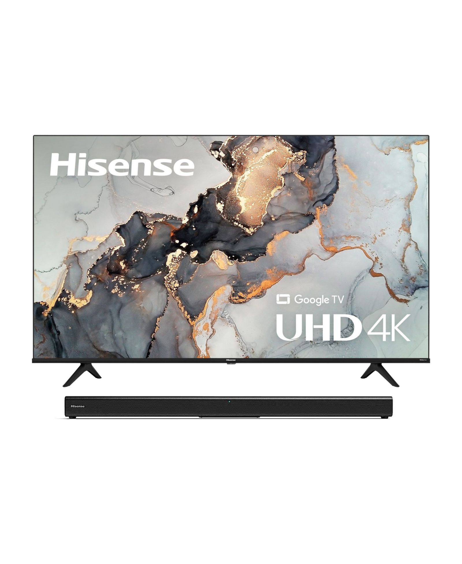 Hisense 50" A6 4K Smart LED TV и Soundbar Bundle