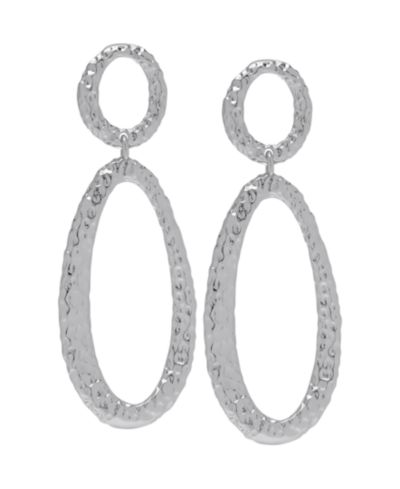 Macy's Женские серьги-гвоздики овальные