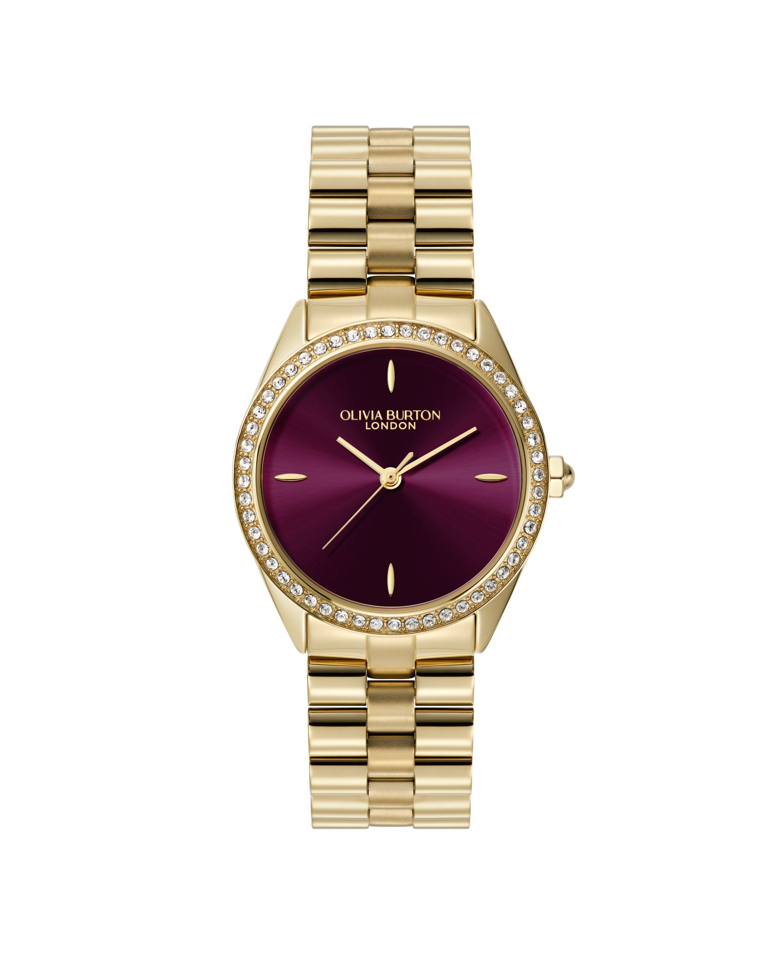 Часы Olivia Burton Women's Bejewelled Le Gold Tone Stainless Steel 34mm