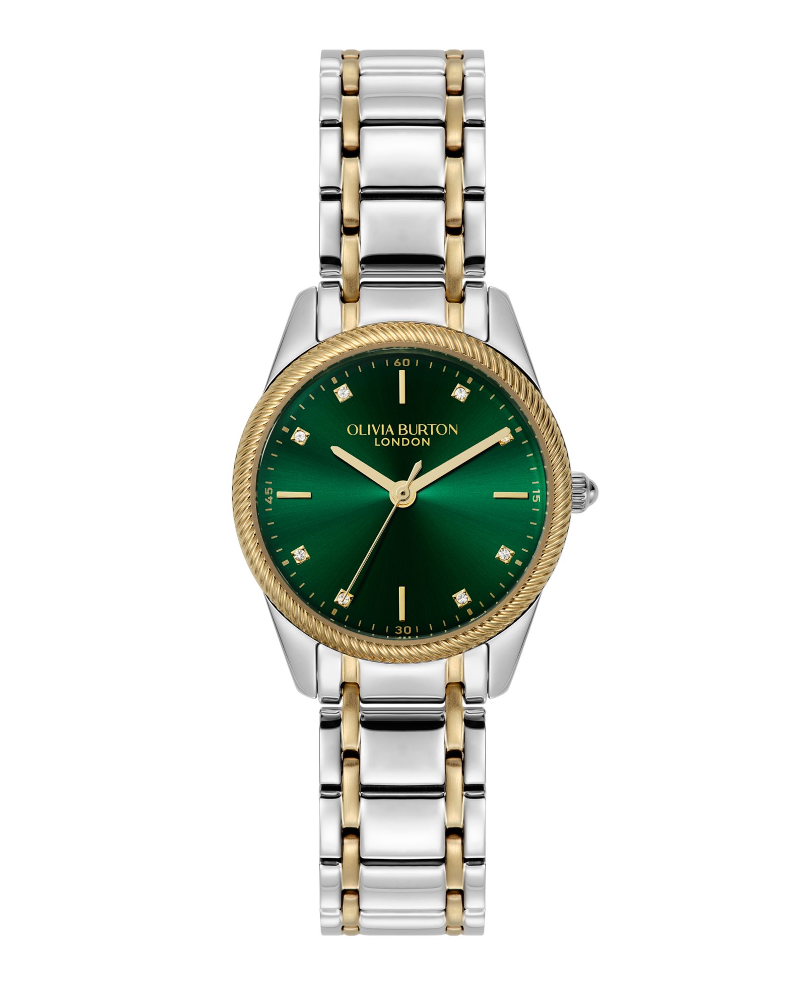Женские наручные часы Olivia Burton Women's Egerton Two Tone Stainless Steel, 28mm