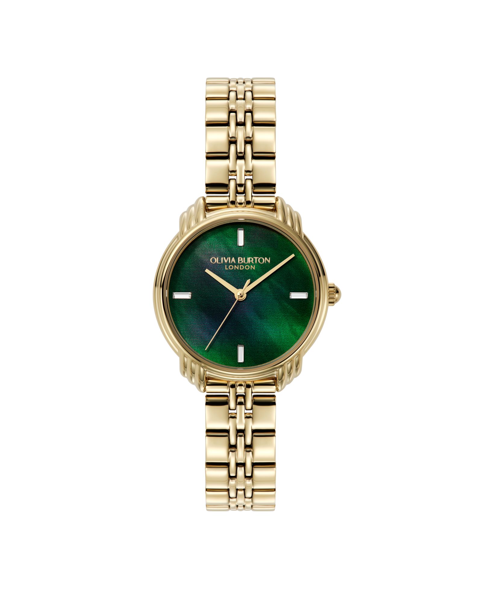 Olivia Burton Женские наручные часы Art Deco 2.0 Gold Tone Stainless Steel 30mm