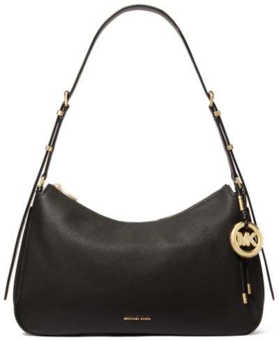 Michael Kors Nolita средняя плечевая сумка из зернистой кожи