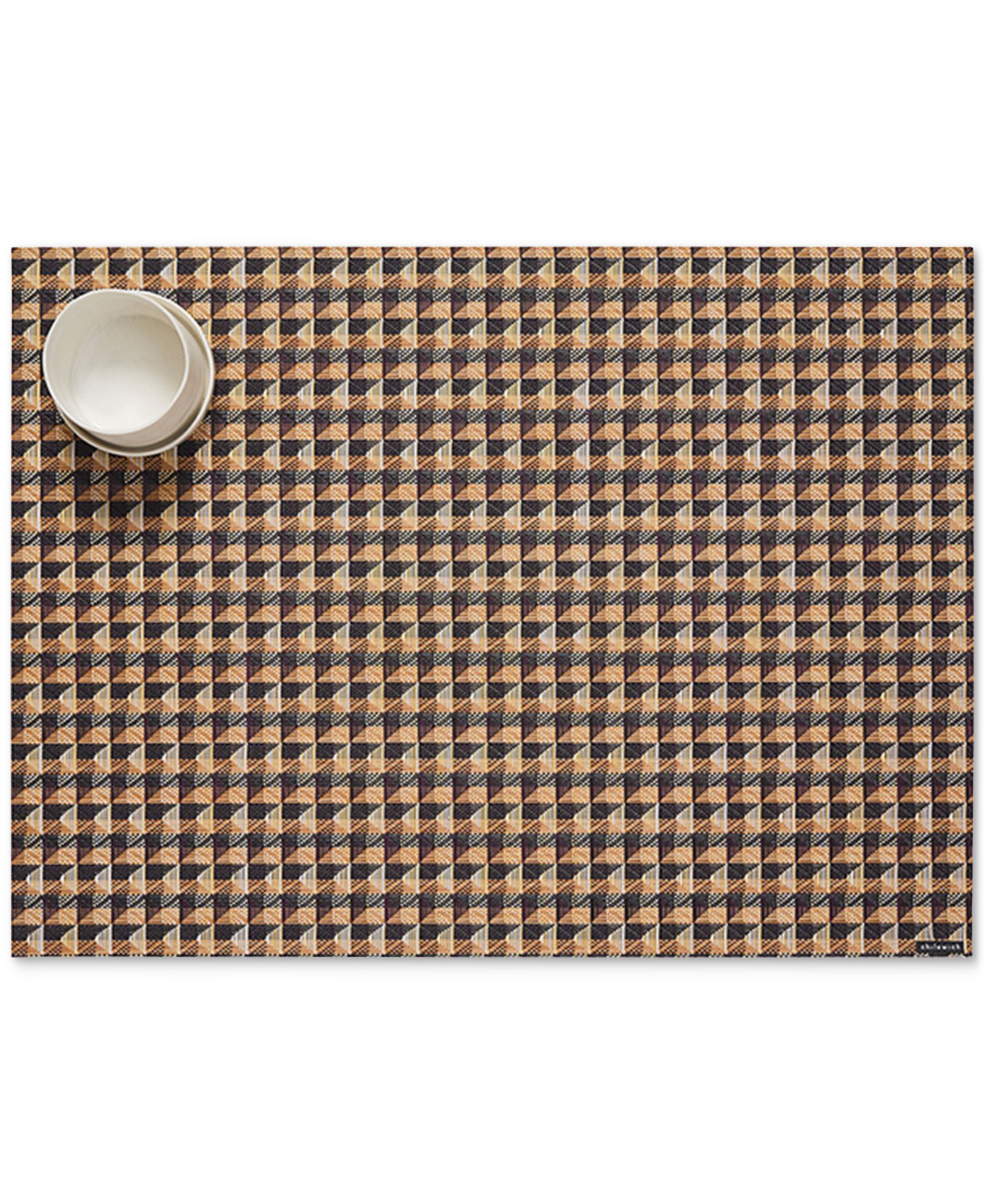 Chilewich Crane Honey Rectangular Placemat